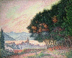 Paul Signac - Forest near St. Tropez, 1902