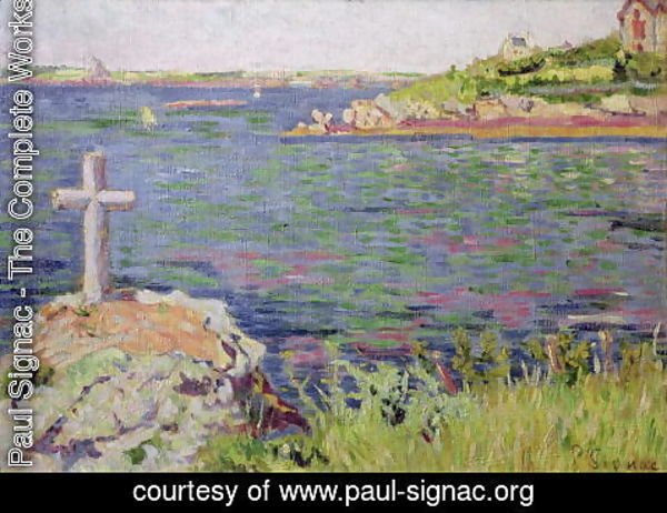 Paul Signac - Saint-Briac, the Sailor's Cross, 1885