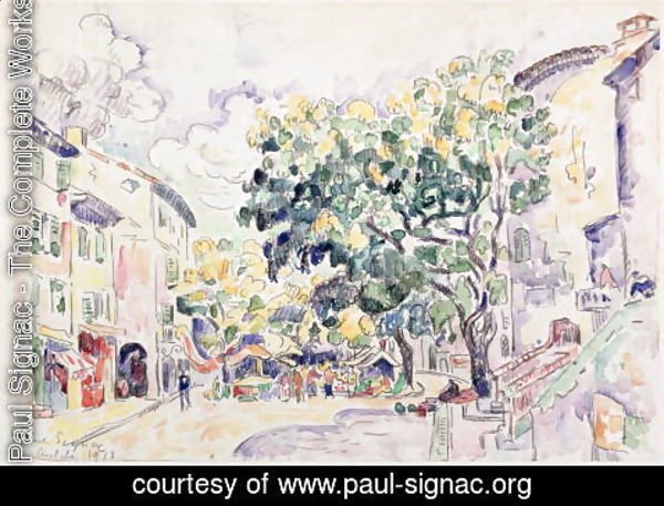 Paul Signac - Antibes, 1918
