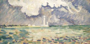 Paul Signac - The Lighthouse at Gatteville
