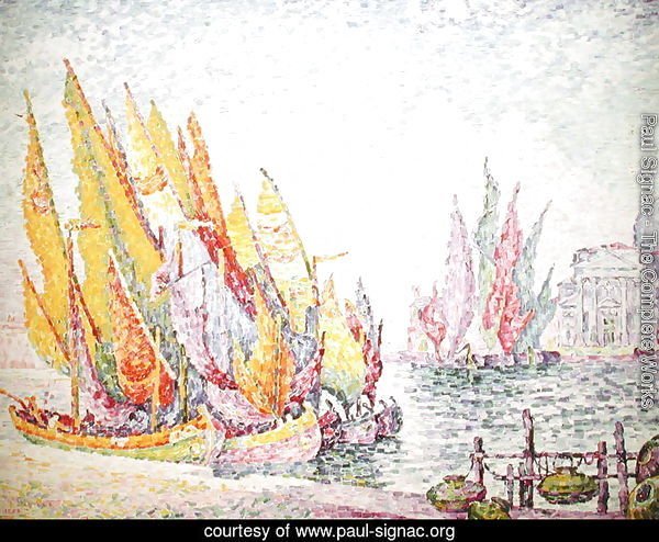 Venice, Sailing Boats, 1908