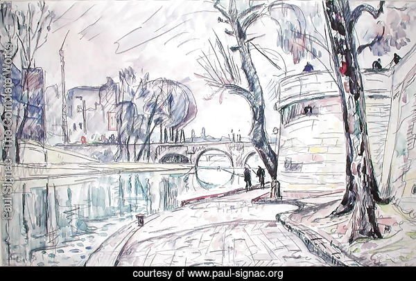 Paris - River Scene