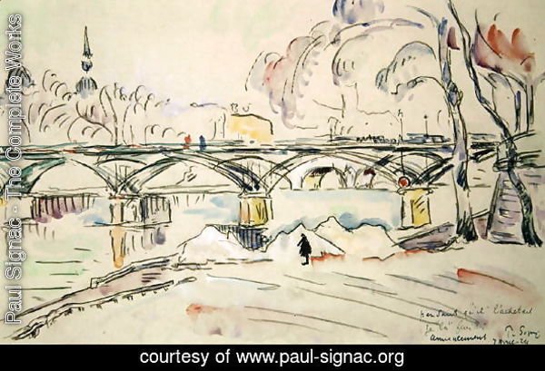 The Pont des Arts, 1924