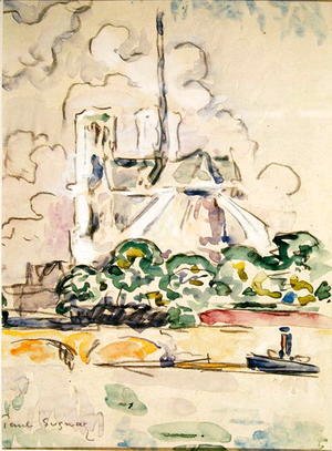 Paul Signac - Notre-Dame, 1925