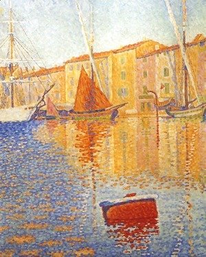 The Red Buoy, Saint Tropez, 1895