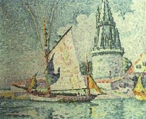 Paul Signac - La Rochelle, the Quartermaster's Tower, 1927