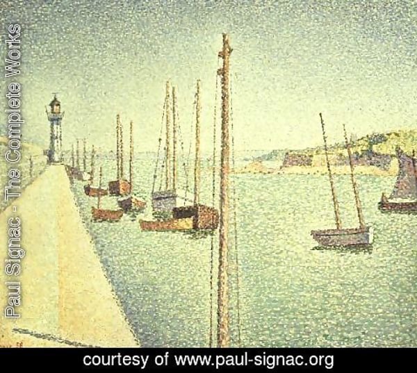 Paul Signac - Portrieux, Brittany, 1888