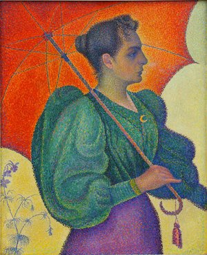 Paul Signac - Woman with a Parasol, 1893