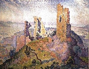 Landscape with a ruined castle