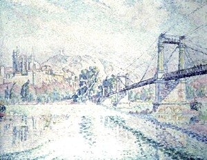 Paul Signac - The Bridge, 1928
