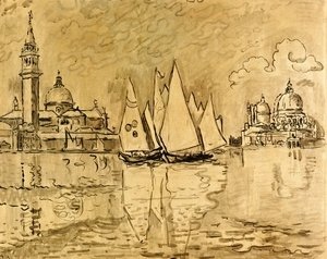 Paul Signac - Study for "Venice, Morning"