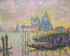 Paul Signac - Entrance to the Grand Canal, Venice