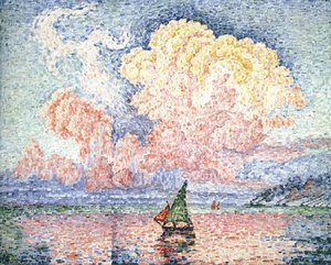 Paul Signac - The Pink Cloud, Antibes