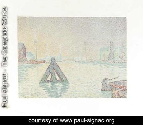 Paul Signac - En Hollande--La Balise