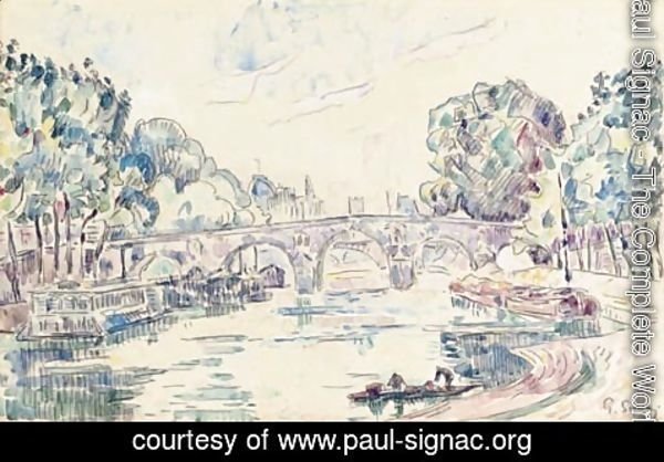 Paul Signac - Vue de Paris