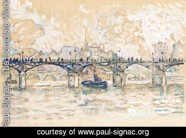 Paul Signac - L'Ile De La Cite, Paris