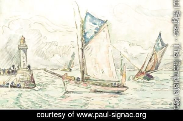 Paul Signac - Le Port De Groix