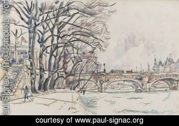 Paul Signac - Paris, La Seine 2