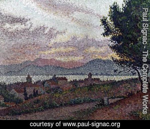 Paul Signac - View of Saint-Tropez
