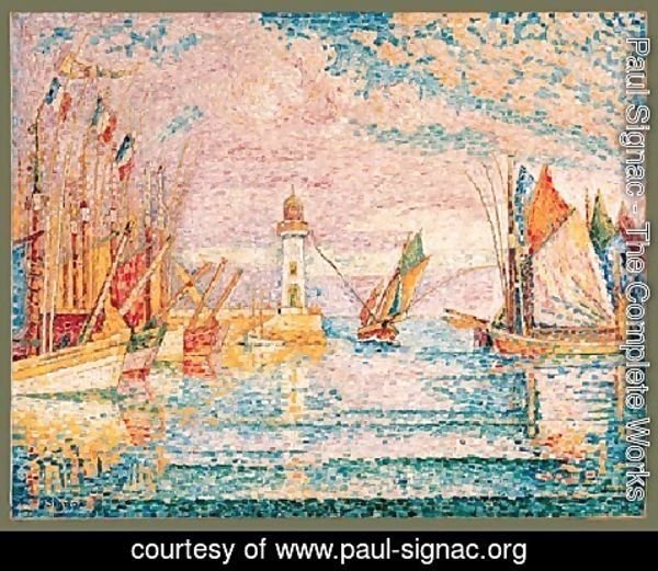Paul Signac - Lighthouse Groix
