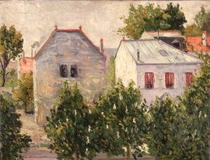 Paul Signac - Garden at Asnieres, 1883