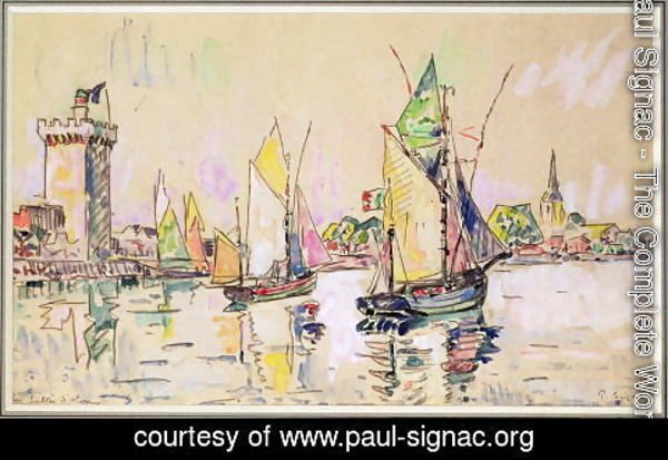 Paul Signac - Sailing Boats at Les Sables-d'Olonne
