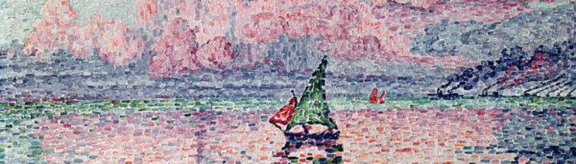 Paul Signac - Antibes, the Pink Cloud, 1916