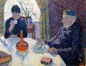 Paul Signac - Study for The Dining Room, c.1886