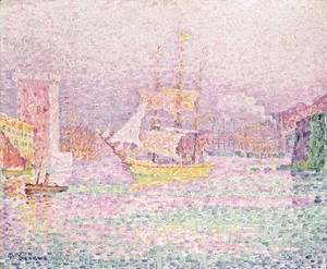 Paul Signac - Port of Marseille, 1906-07