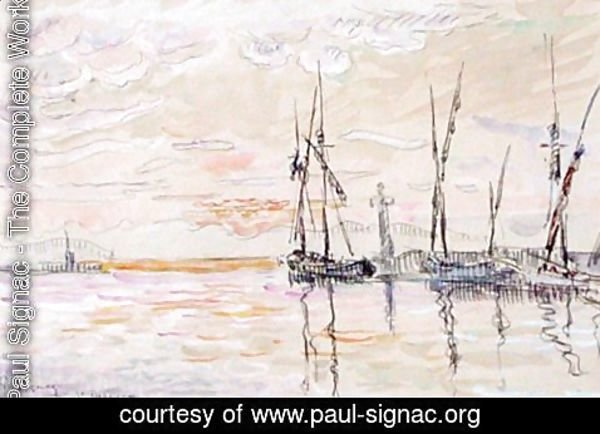 Paul Signac - St. Tropez, 1918