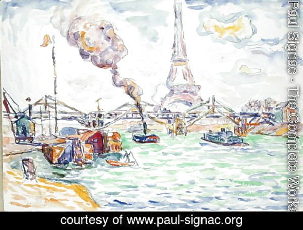Paul Signac - Passy, c.1898