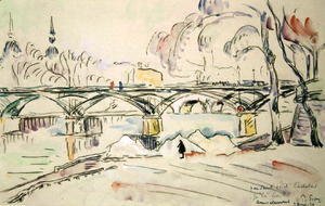 Paul Signac - The Pont des Arts, 1924
