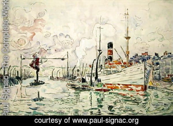 Paul Signac - Rouen, 1924