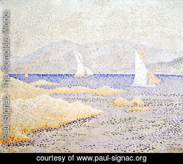 Paul Signac - Coast Scene, 1893