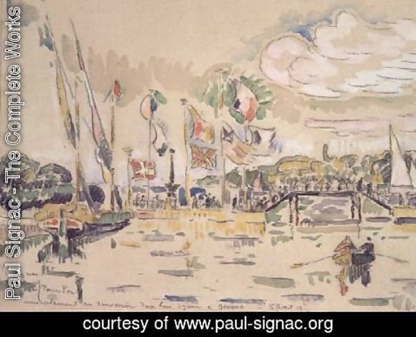 Paul Signac - Geneva, c.1919