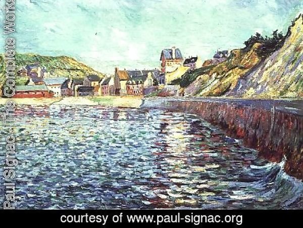 Paul Signac - Port-en-Bessin, Calvados, c.1884