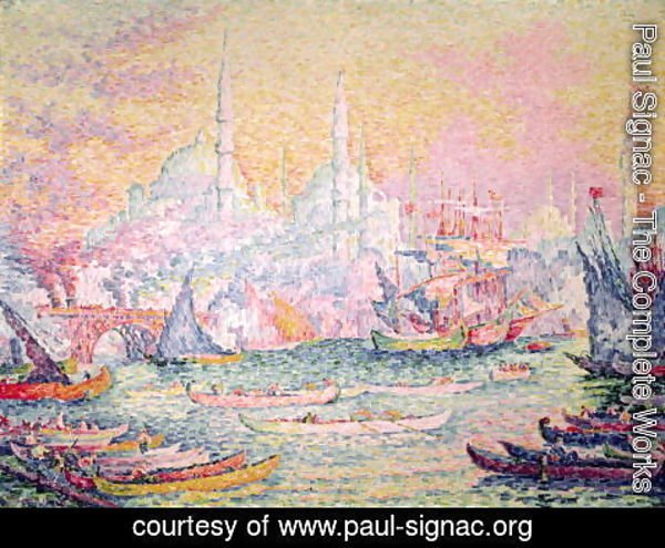 Paul Signac - Istanbul, 1907