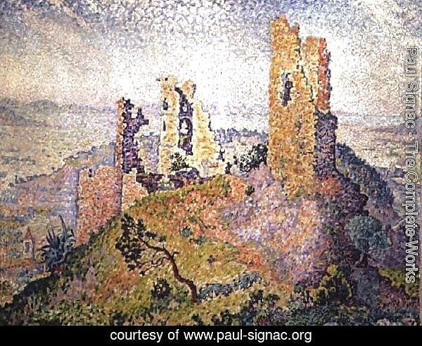 Landscape with a ruined castle