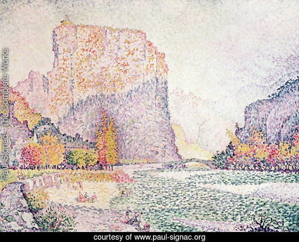 The Cliffs at Castellane, 1902