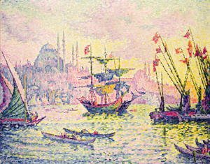 Paul Signac - View of Constantinople, 1907