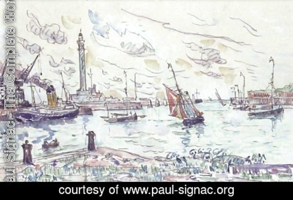 Paul Signac - Dunkirk, 1930