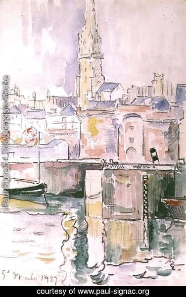 Paul Signac - St. Malo, 1927