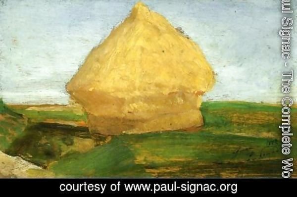 Paul Signac - The Haystack