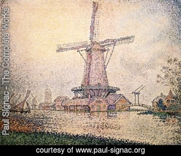 Paul Signac - Dutch Mill at Edam