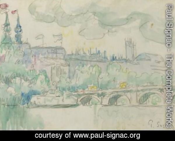Paul Signac - Paris, le Pont Neuf