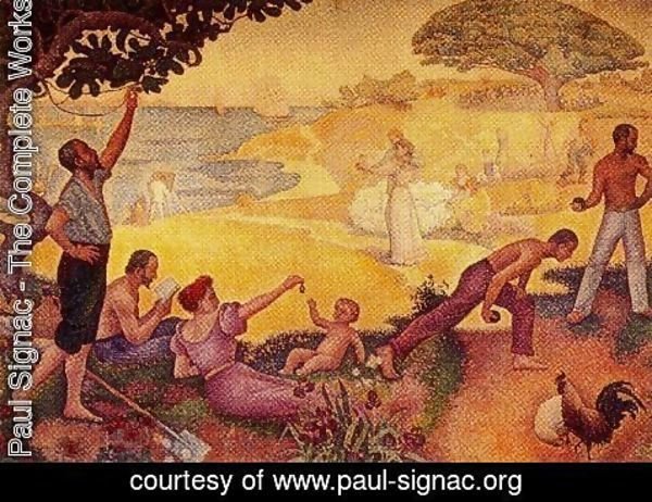 Paul Signac - At the time of harmony
