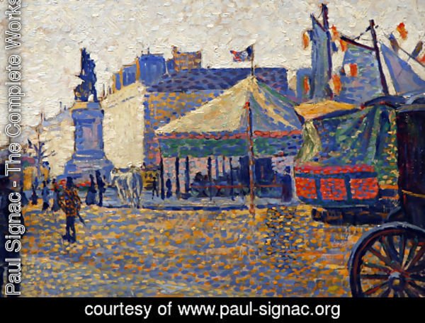 Paul Signac - Place Clichy
