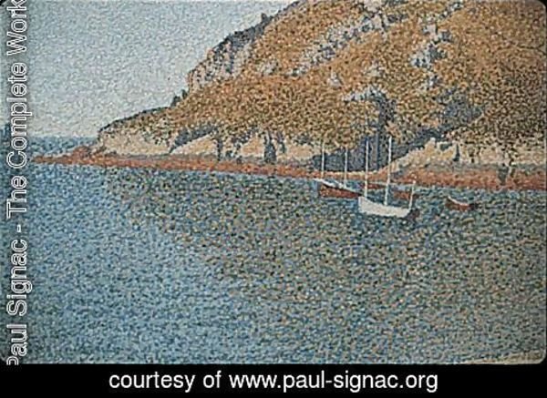 Paul Signac - Port of Saint-Cast (detail)