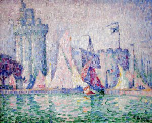 Paul Signac - The port of La Rochelle