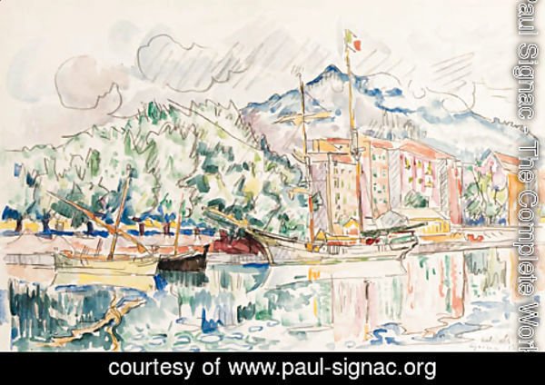 Paul Signac - Ajaccio, Corse